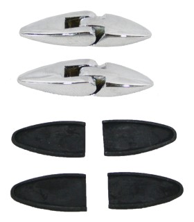 PACK petite charnière de capot / joints - 4CV