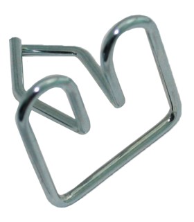 agrafes de moustache de calandre - 2 ème modèle - le kit de 15 pièces