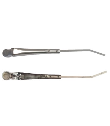 bras d'essuie-glace coudé fixation plate (230 mm)