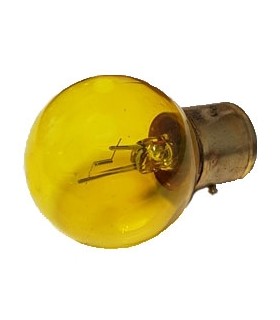 ampoule de phare jaune 6 v 3 ergots