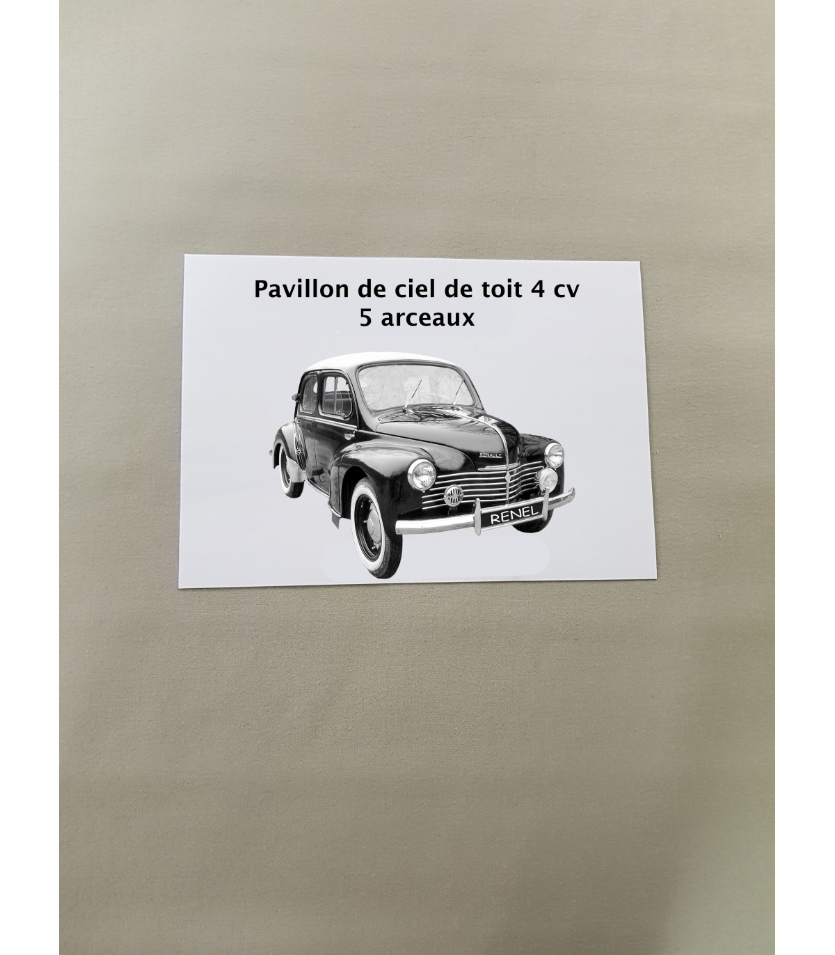 Ciel de toit Renault 8