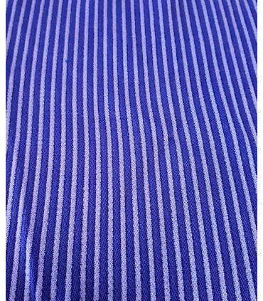 tissus 2 cv 1 ère série bleu rayé