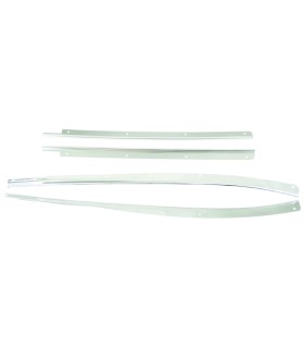 baguette seuil de porte en alu poli - Traction 11 B