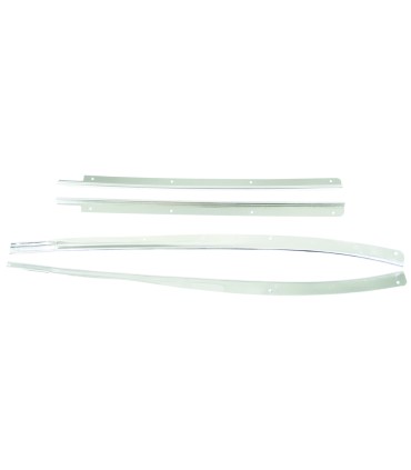 baguette seuil de porte en alu poli - Traction 11 B