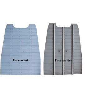 plancher complet en tôle renforcé pour 11 B