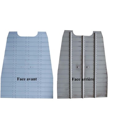 plancher complet en tôle renforcé pour 11 B