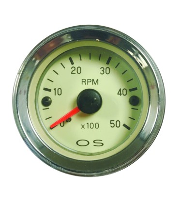 compte tours electrique beige (ø 52 mm)