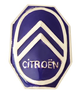 plaque capot Citroën 5 HP axe vertical