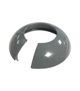 coquille inférieur de volant pour Citroën Traction - grise - la pièce