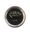 Manomètre de température d'eau électrique OS - Diamètre 52 mm - fond noir - en 6v - sans sonde