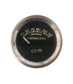 Manomètre de température d'eau électrique OS - Diamètre 52 mm - fond noir - en 12v - sans sonde