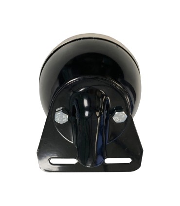 feu 3 fonctions noir / face nickelé sans éclairage de plaque