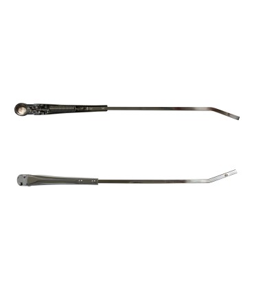 bras d'essuie-glace coudé fixation plate (300 mm)