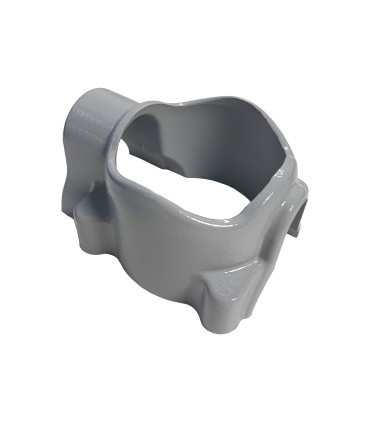 coquille de commodo clignotant gris - 203