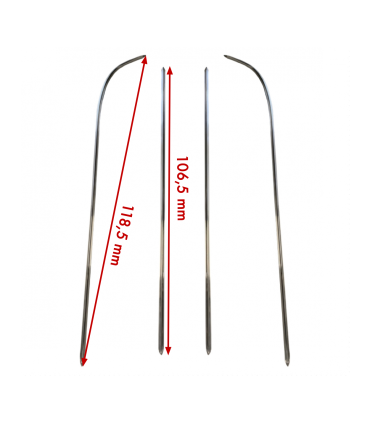 kit baguettes d'ailes Simca Aronde 9