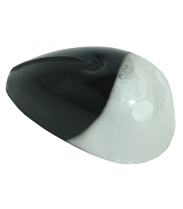 cabochon (passager) de clignotant Blanc / Noir - Traction