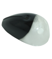 cabochon (passager) de clignotant Blanc / Noir - Traction