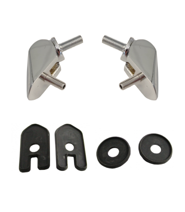 charnières chromées de malle bombée   joints - Traction après 1952