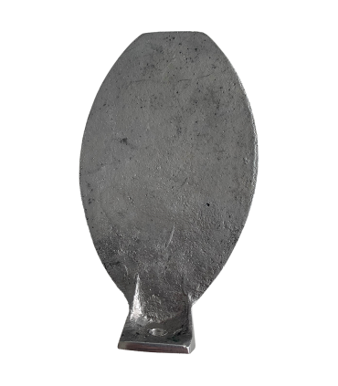 plaque F ovale avec embase de fixation