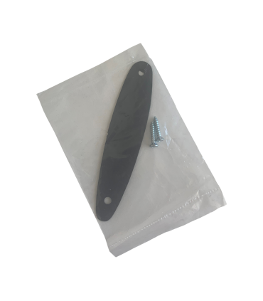 Rétroviseur Rond  chromé sur pied de 12.5 cm