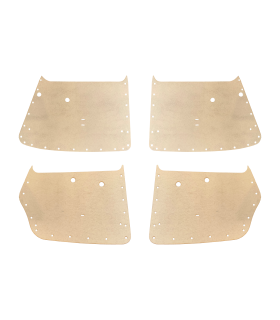 kit 4 panneaux de porte à confectionner - Traction 11B avant 1952