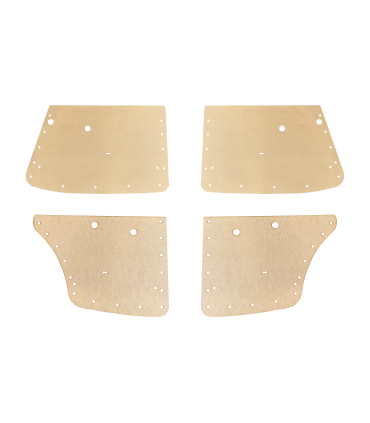 kit 4 panneaux de porte à confectionner - Traction 11 BL après 1952