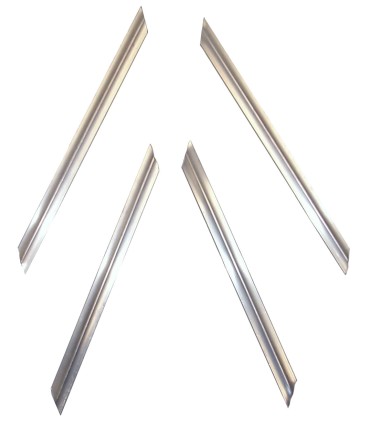 chevrons de calandre 11  BL avec agrafes