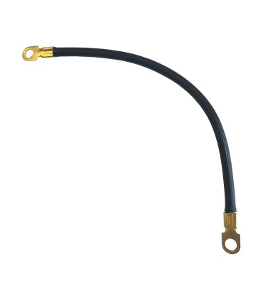 Câble Batterie 10mm² 200cm - Câble Alimentation Cuivre Avec Cosses Œillets M6, Pour Voiture, Moto, Solaire