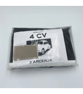 pavillon ciel de toit 3 arceaux - 4CV