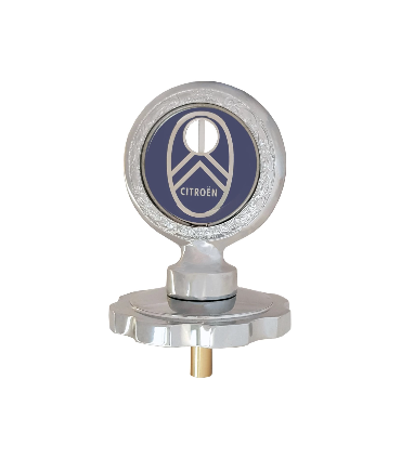 thermomètre Citroën ø8cm - chromé