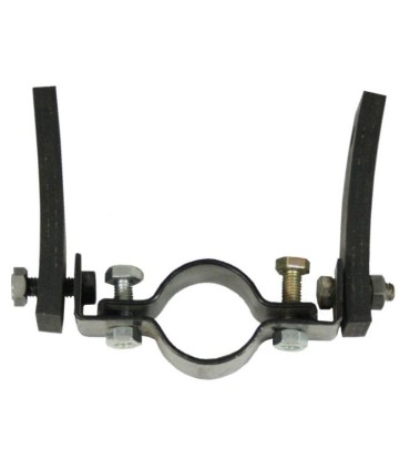 ferrures support de tube d'échappement (sangle de 75 mm)  - Traction 11 cv