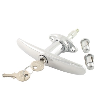 poignée de coffre arrière avec clé - Traction après 1952