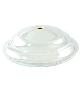 enjoliveur de roue en laiton chromé - Traction 15/6