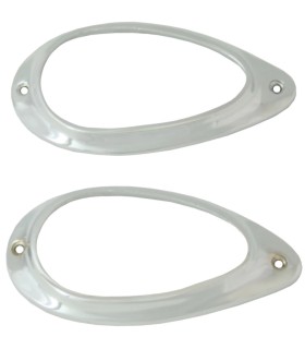 paire d'enjoliveur de clignotant (alu poli) - Traction