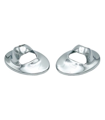 support de phare chromé (la paire) - Traction