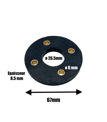 flector dynamo / magnéto - Ø 67mm - 5 HP