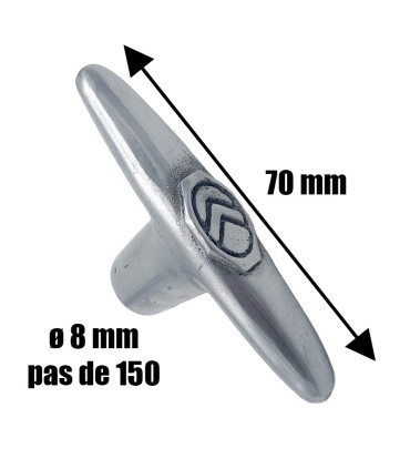 bouton tirette adaptable avec logo Citroën
