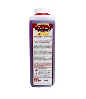 Liquide de frein silicone 1L - RESTOM