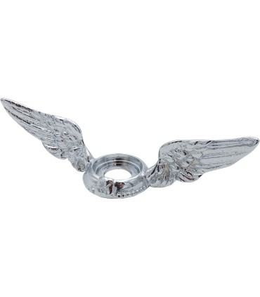 mascotte "ailée" pour thermomètre de radiateur - chromé