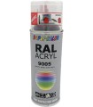bombe de peinture noir moteur - RAL 9005