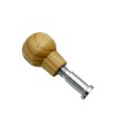 bouton de manivelle en buis vernis naturel - Traction