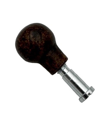 bouton de manivelle en buis vernis noyer - Traction