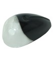 cabochon (conducteur) de clignotant Blanc / Noir - Traction