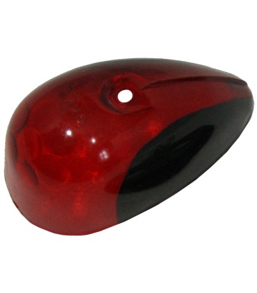 cabochon de clignotant Rouge / Noir - Traction