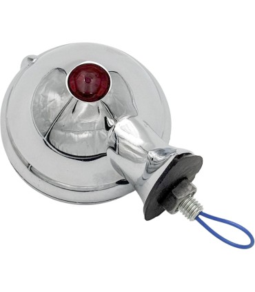 feu Marchal chromé - verre blanc