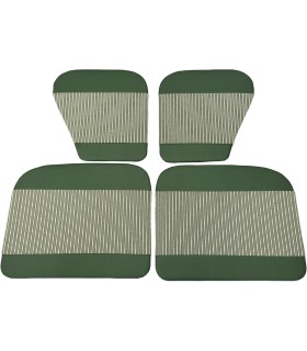 panneaux de portes vert - Dauphine Ondine