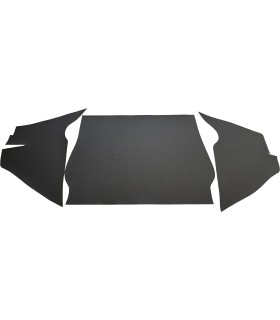 Kit de coffre en "Plastifeutre" Noir - Traction 11B / 15 Six Après 1952