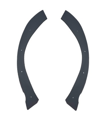 paire cartons de passages de roues arrière - 4CV