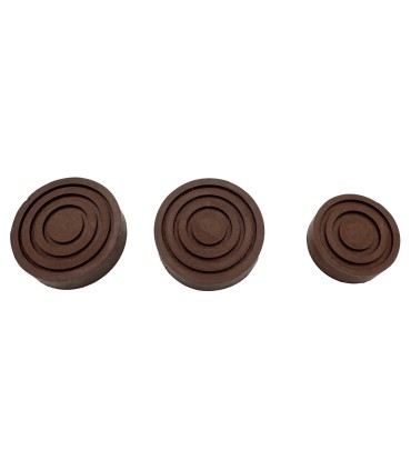 couvre pédale marron - 4CV / Dauphine