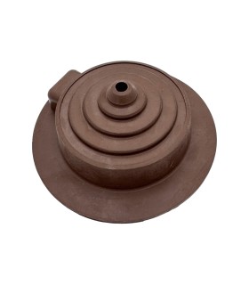 soufflet de levier de vitesse marron - 4CV